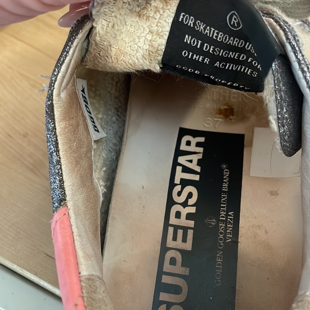 Golden Goose Db Silver Pink Authentic Sneakers - image 8